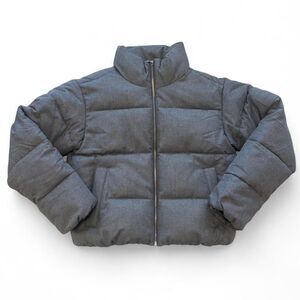 Athleta cropped puffer jacket